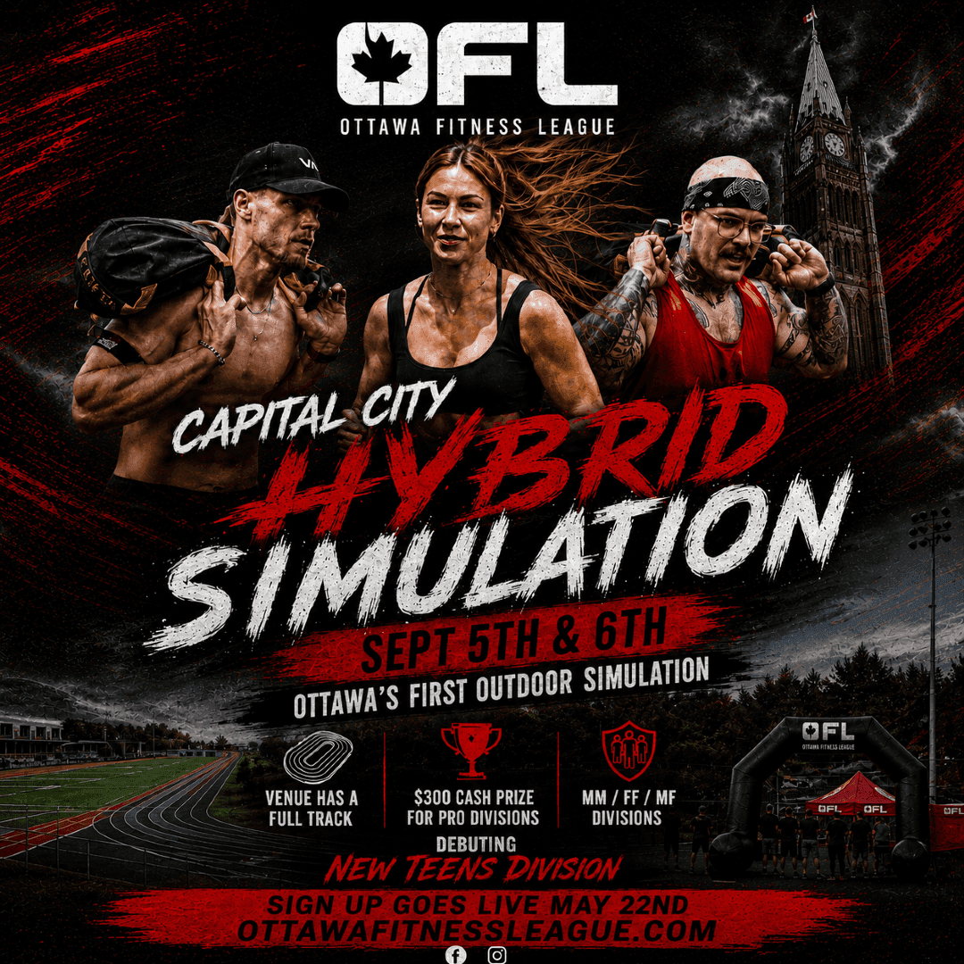 Ottawa Fitness League Outdoor Hyrox Sim image