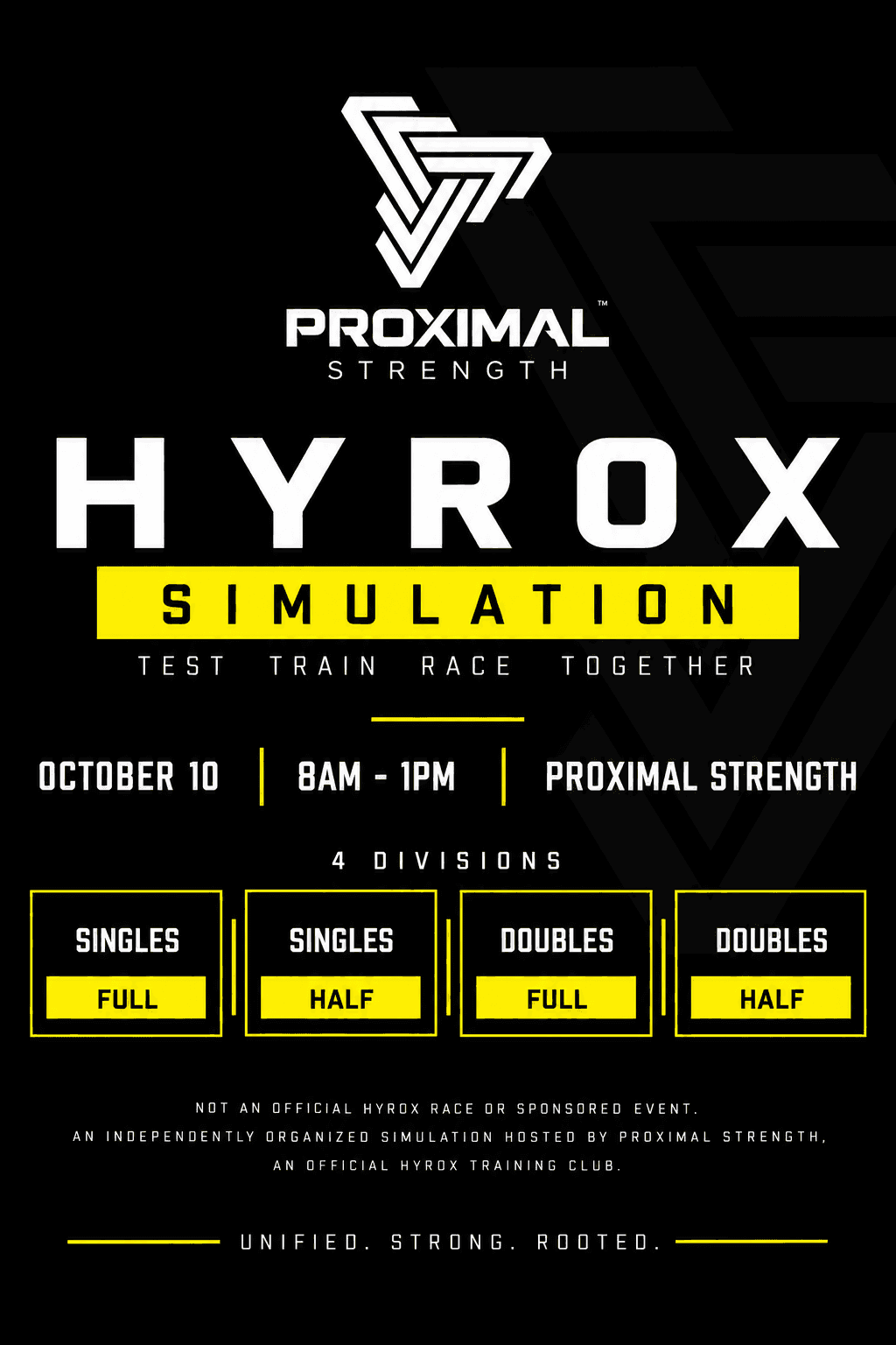 Proximal Strength HYROX Simulation image