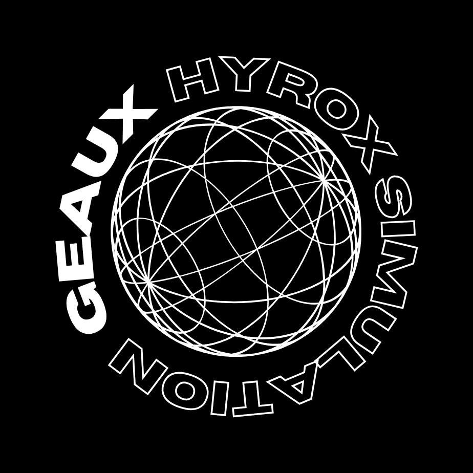 Geaux HYROX Simulation 10/10/26 image