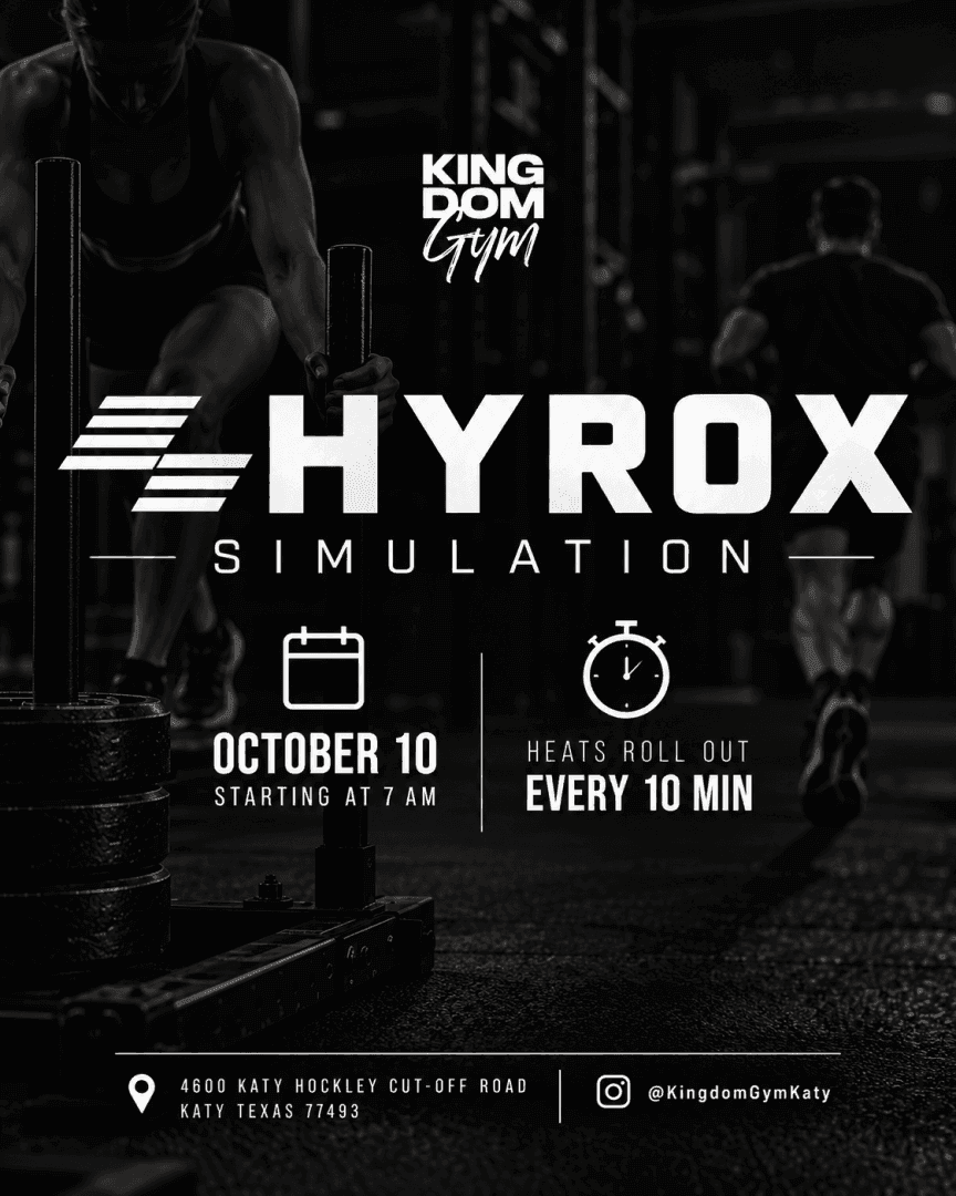 Kingdom Gym Hyrox Simulation image