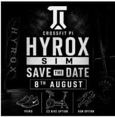 HYROX PAIRS SIMULATION (BIKE) - CROSSFIT PI image